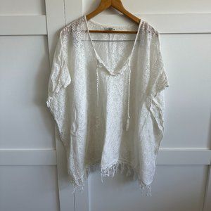 Billabong poncho swim coverup
